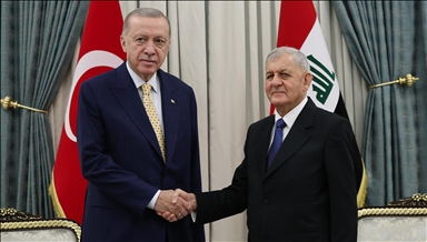 Ердоган во Багдад се состана со ирачкиот претседател Рашид