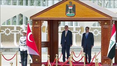 رئیس‌جمهور اردوغان وارد بغداد شد 