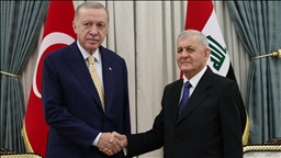 Presiden Erdogan bertemu presiden Irak dalam kunjungan resmi ke Baghdad