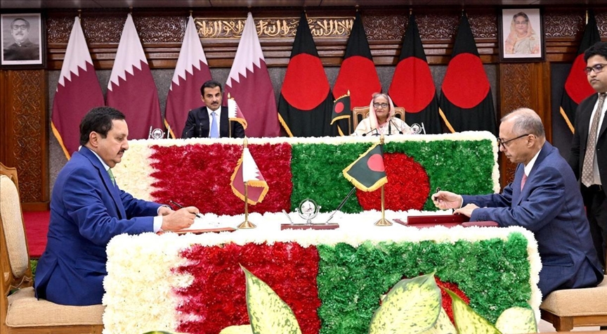 Bangladesh, Qatar sign 10 agreements to enhance trade, investment