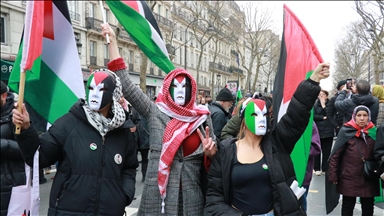 Uluslararası Af Örgütüne göre Fransa'da "Filistinlilerle dayanışma ifadeleri" kısıtlanıyor