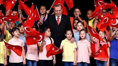 Эрдоган: Дети - залог нашего будущего