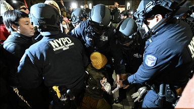 Пропалестински демонстранти уапсени на Универзитетот Њујорк