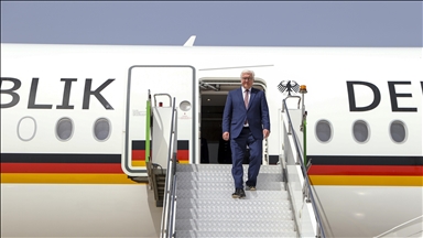 الرئيس الألماني يصل ولاية غازي عنتاب التركية