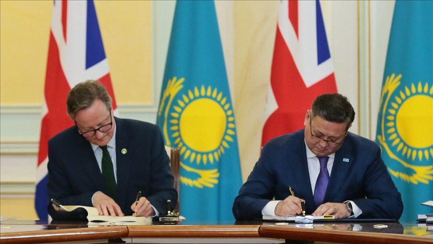 Kazakhstan, UK sign strategic partnership, cooperation agreement
