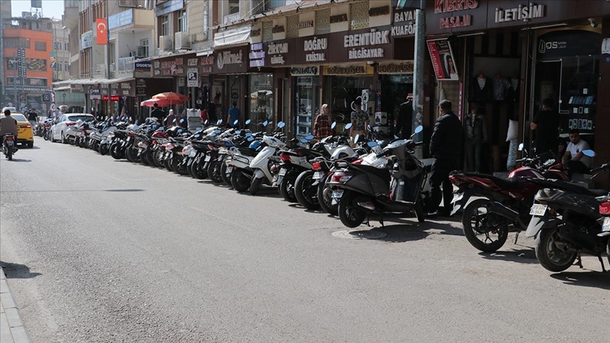 Kilis'te her 5 kişiye bir motosiklet düşüyor