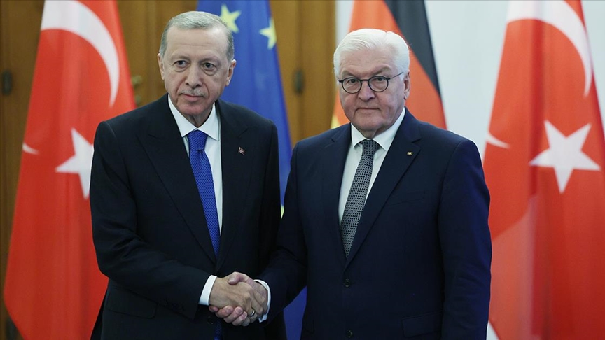 Cumhurbaşkanı Erdoğan, Almanya Cumhurbaşkanı Steinmeier ile bir araya gelecek