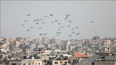 US continues to conduct humanitarian airdrops into Gaza
