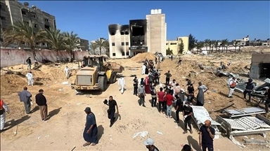 Појасот Газа: Ексхумирани уште 51 тело од масовната гробница во Хан Јунис