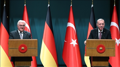 أردوغان: نهدف لرفع التبادل التجاري مع ألمانيا إلى 60 مليار دولار 