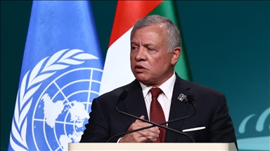 Jordan's king calls for urgent int'l action to end Gaza suffering