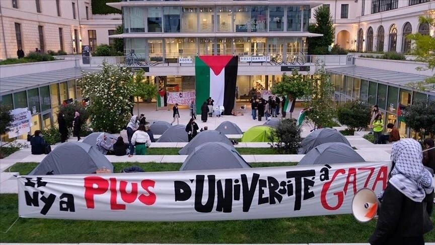 Francuska: Studenti u Parizu organizovali protest podrške Palestini