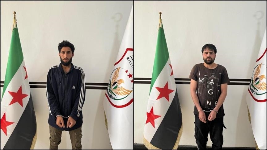 2 so-called senior members of terrorist Daesh/ISIS caught in N.Syria