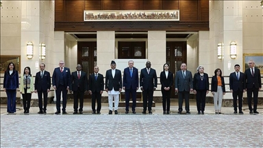 New ambassadors from 7 countries present credentials to Turkish president