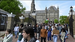 انضمام طلاب جامعتين أمريكيتين جديدتين للمظاهرات المؤيدة لغزة