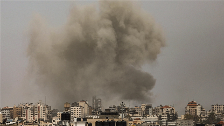 إصابة 5 فلسطينيين بقصف إسرائيلي لأرض زراعية وسط غزة