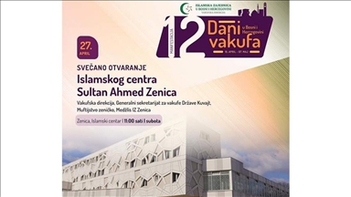 BiH: Sutra svečano otvaranje Islamskog centra “Sultan Ahmed” u Zenici