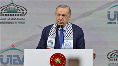 Erdogan: Que nadie espere que permanezcamos en silencio mientras nuestros hermanos palestinos resisten solos