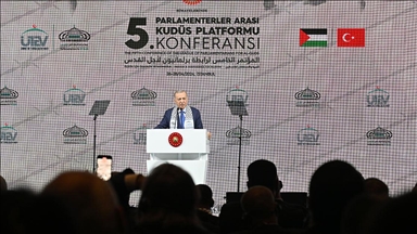 Ердоган се обрати на 5. Конференција на Меѓупарламентарната платформа за Кудс (Ерусалим)