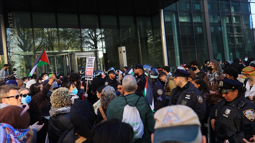 ABD'de Ohio Eyalet Üniversitesi'ndeki Filistin'e destek gösterilerinde 36 kişi gözaltına alındı