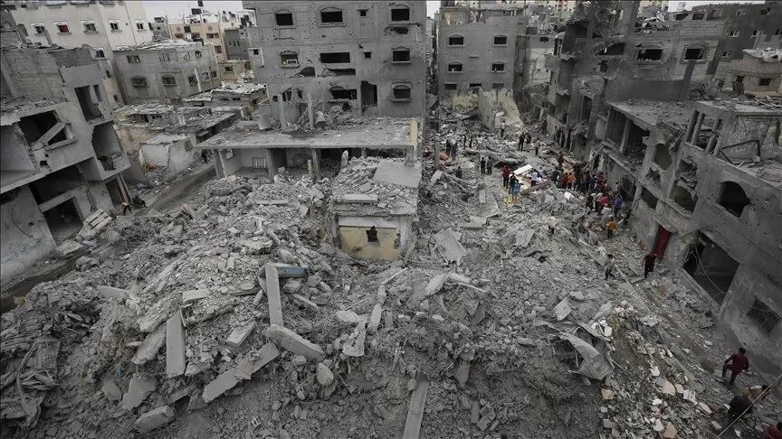 Число жертв израильской агрессии в Газе за 204 дня достигло 34 388