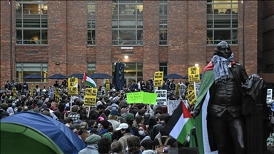 قلق أممي إزاء اعتقال طلاب باحتجاج الجامعات الأمريكية دعما لفلسطين 