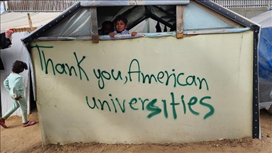 نازح فلسطيني لطلاب أمريكيا المتضامنين مع غزة: "رسالتكم وصلت"