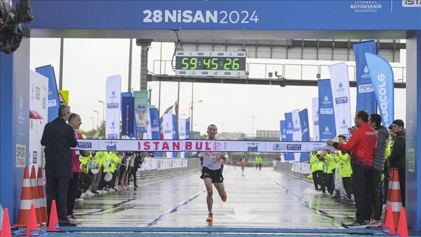 برگزاری دو نیمه‌ ماراتن استانبول با شرکت ورزشکارانی از 72 کشور