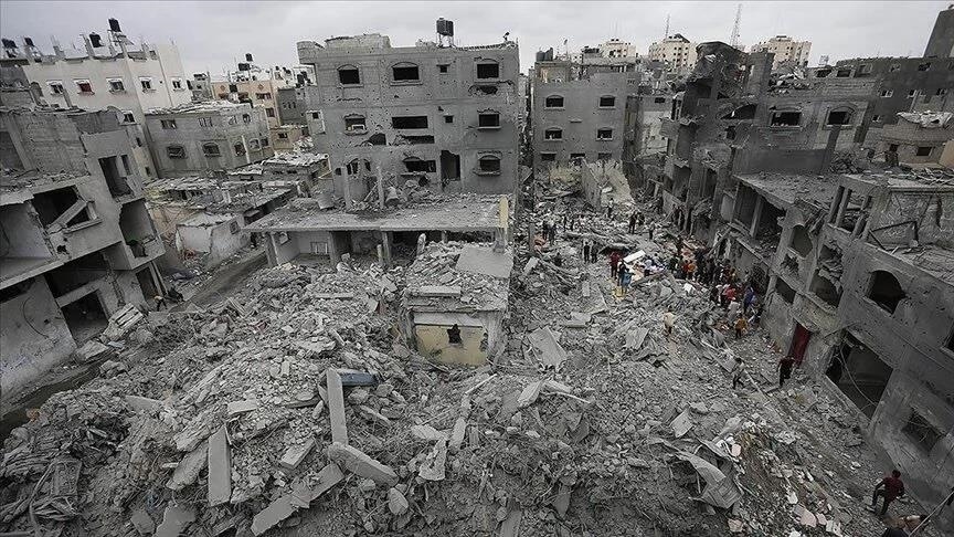 Бројот на Палестинци загинати во израелските напади во Газа достигна 34.454