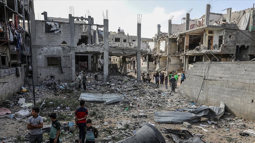İsrail'in 206 gündür saldırılarını sürdürdüğü Gazze'de can kaybı 34 bin 488'e yükseldi