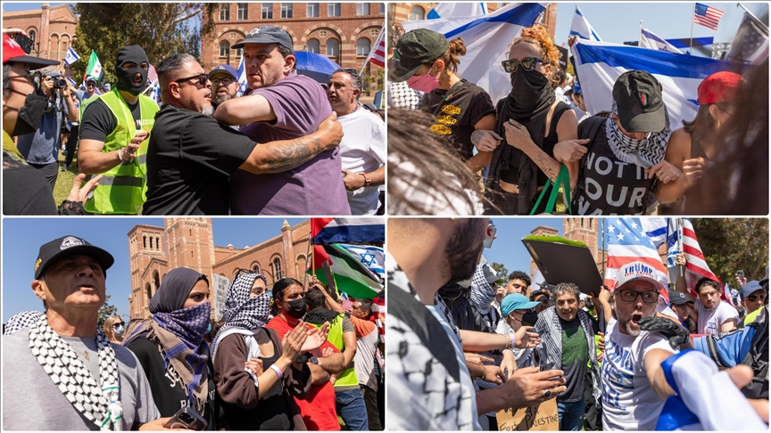 ABD'de üniversitelerdeki Filistin'e destek gösterileri hafta sonu da devam etti