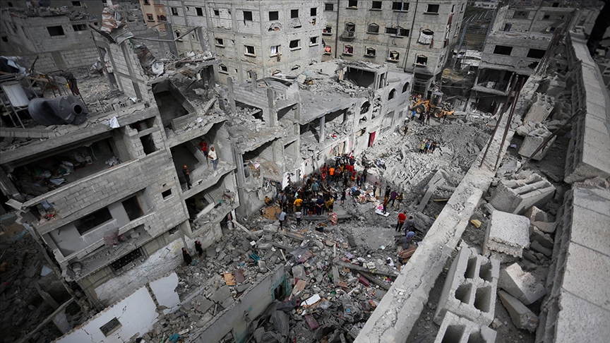 İsrail'in 206 gündür saldırılarını sürdürdüğü Gazze'de can kaybı 34 bin 488'e yükseldi