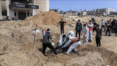China 'strongly condemns' perpetrators of mass graves in Gaza hospitals