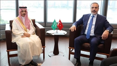 Глава МИД Турции Хакан Фидан встретился со своим саудовским коллегой