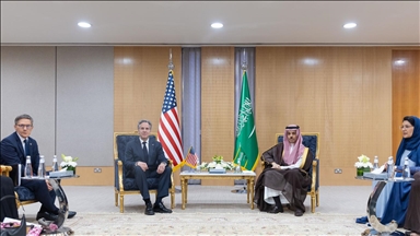 وزير خارجية السعودية ونظيره الأمريكي يبحثان تطورات الأوضاع برفح