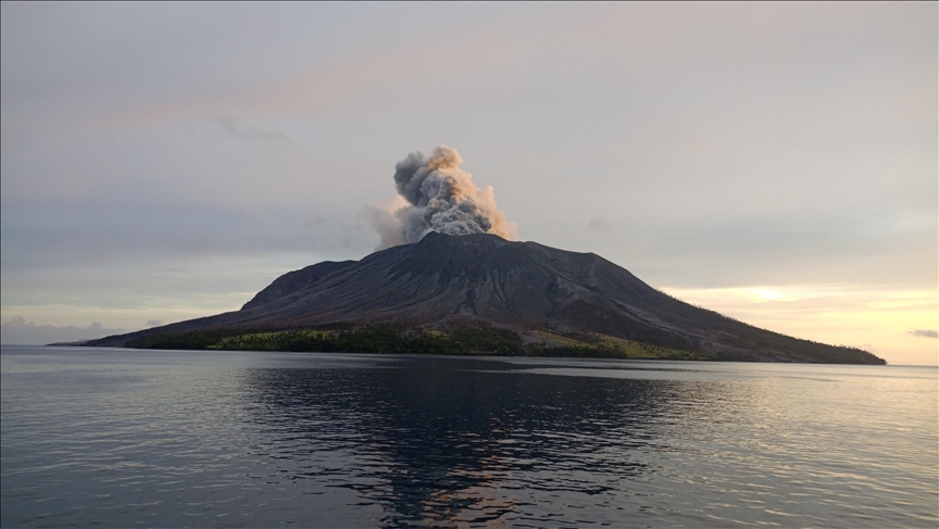 Indonesia's Ruang volcano erupts again, no tsunami warning issued
