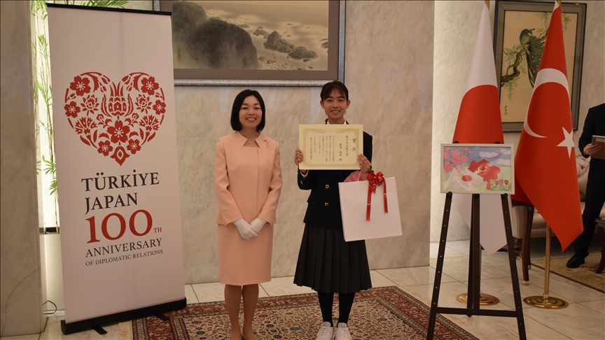 Japonya'da "23 Nisan" temalı resim yarışması düzenlendi
