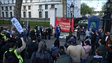 Vigil held in London to commemorate journalists killed in Gaza