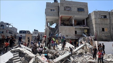 İsrail'in 207 gündür saldırılarını sürdürdüğü Gazze'de can kaybı 34 bin 535'e yükseldi