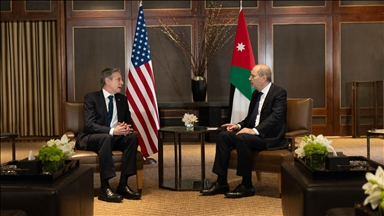 US secretary of state arrives in Jordan for Gaza cease-fire talks