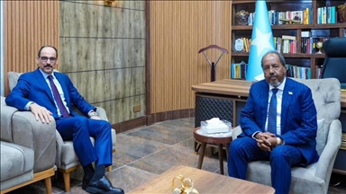Turkish intelligence chief meets Somali president in Mogadishu