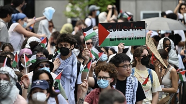 İsrail'i protesto eden ABD'li öğrenci ve akademisyenler türlü engellemelere maruz kalıyor