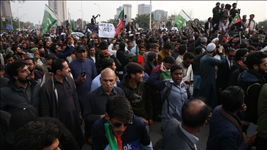 إسلام أباد.. آلاف يتظاهرون تضامناً مع الفلسطينيين