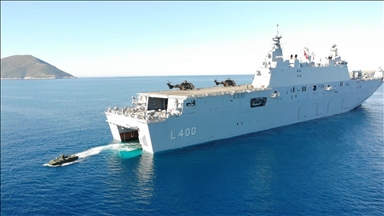 ВМС Турции провели учения в Ионическом море