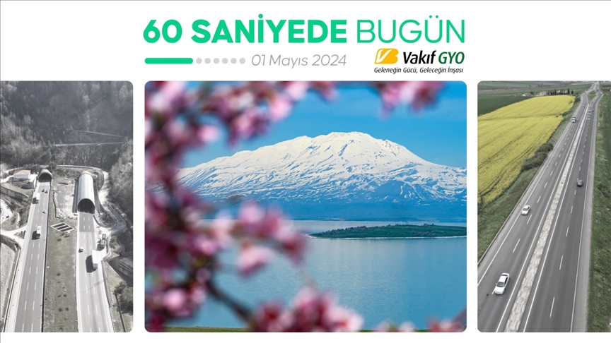 60 saniyede bugün (01 Mayıs 2024)