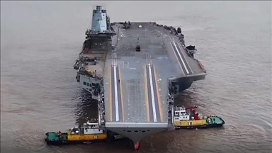 Кина го започна поморското тестирање на својот најголем носач на авиони