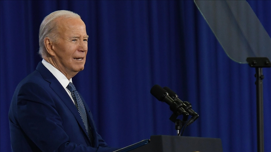 Biden says Palestine protests have not caused Middle East policy reconsiderations