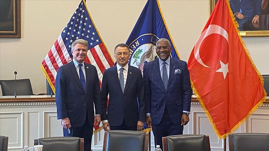 Turkish parliament official holds talks in US