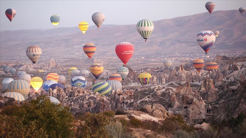 پرواز سالانه 750 هزار گردشگر با بالن در ترکیه 