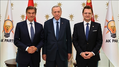 Cumhurbaşkanı Erdoğan, Türk kalp cerrahı Prof. Dr. Öz'ü kabul etti